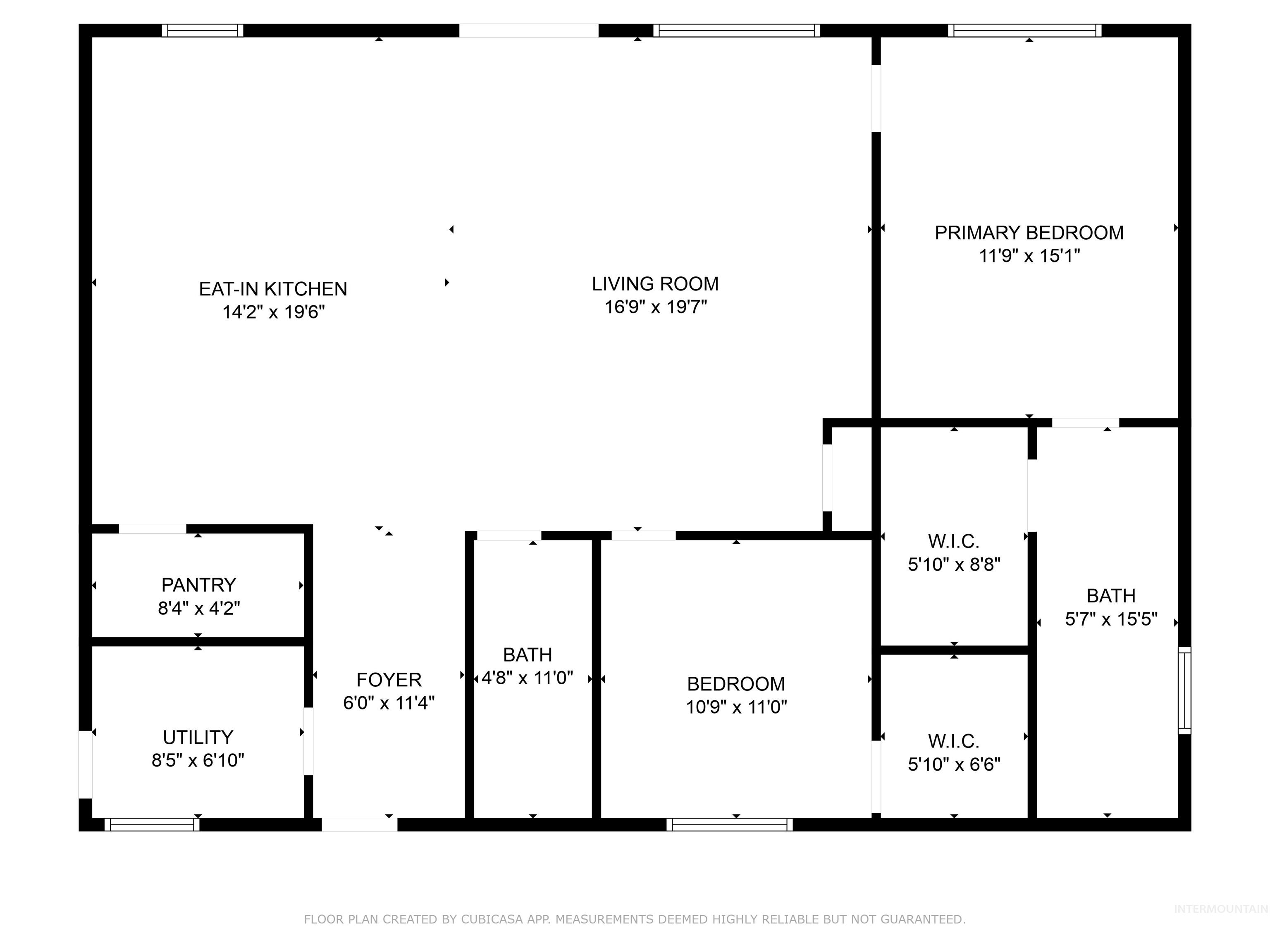 302 Berger Street Riggins, ID 83549 - Photo 47 of 47 View of property floor plan