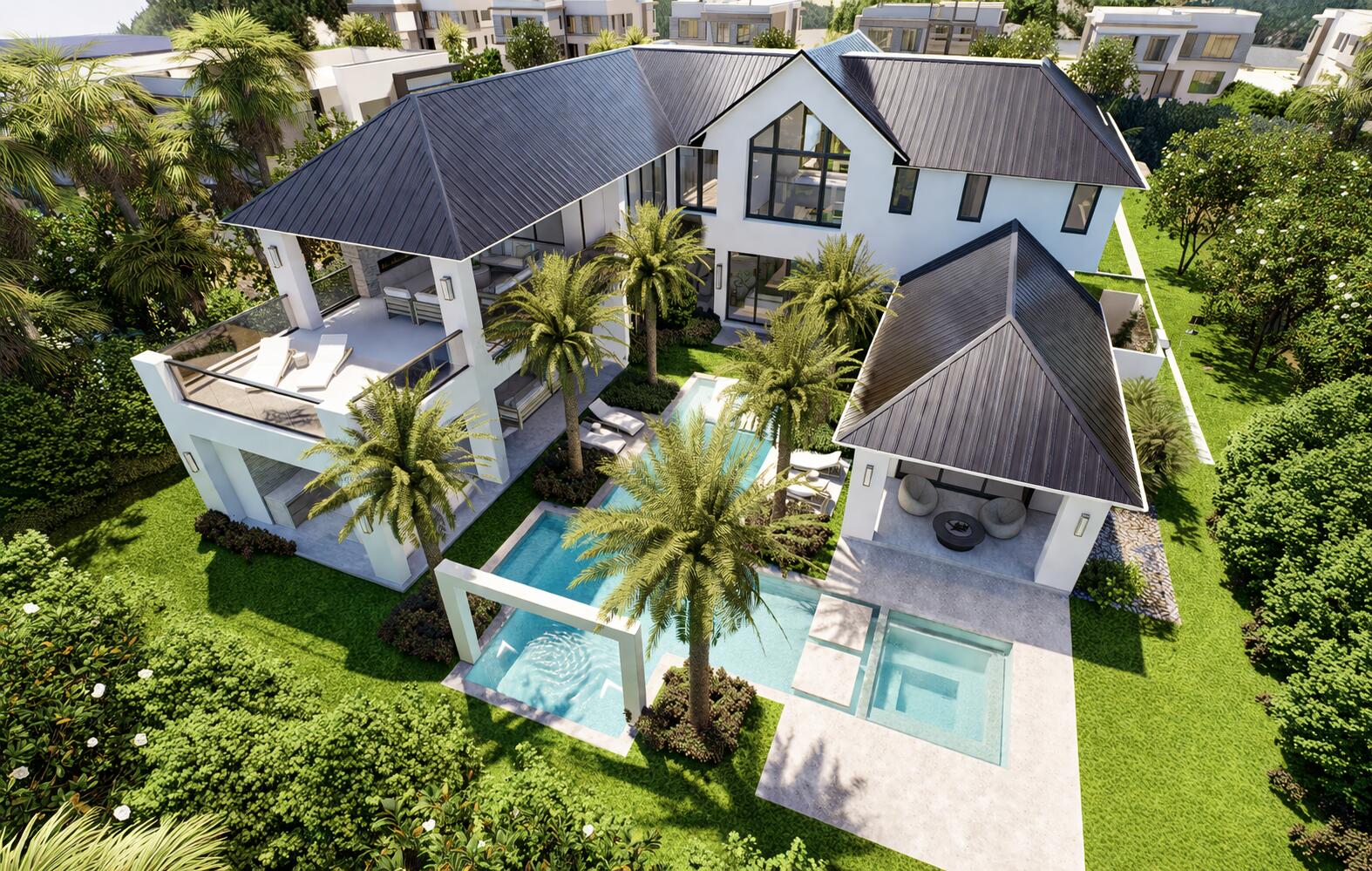 3 Hudson Avenue Ocean Ridge, FL 33435 - Photo 3 of 58 REAR AERIAL
