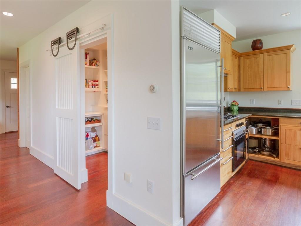 53 Whitney Farm Road Mount Desert, ME 04660 - Photo 23 of 35 The pantry, with sliding barn door,...