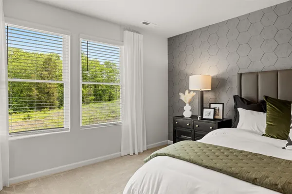 a en suite bathroom with a shower