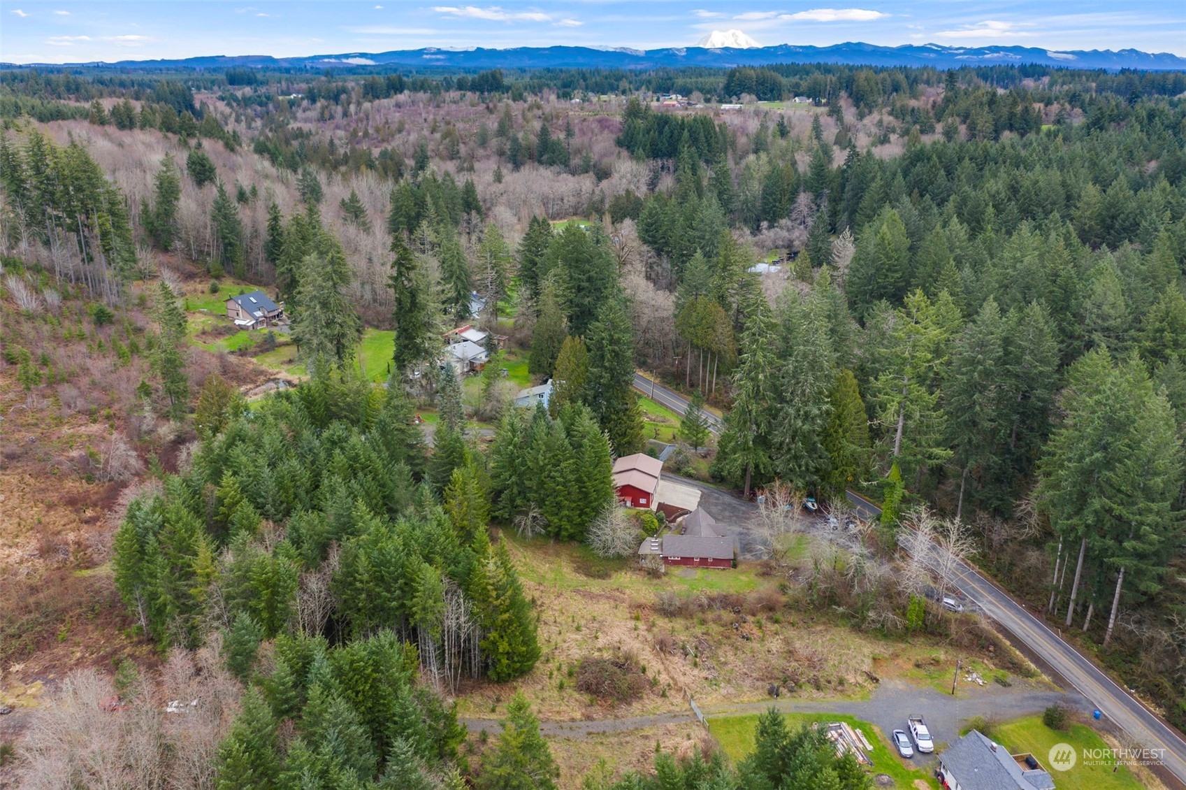 293 Logan Hill Road Chehalis, WA 98532 - Photo 36 of 36 an aerial view of a houses with a yard