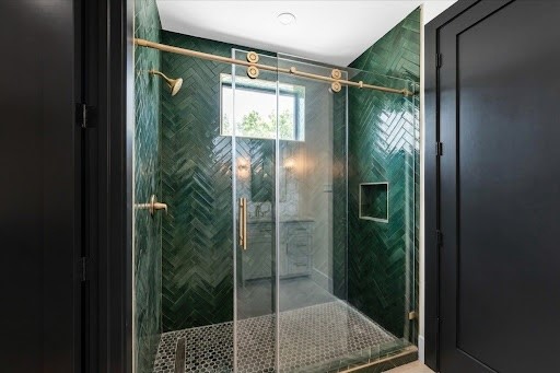 23701 Birch Grove Road Montgomery, TX 77316 - Photo 46 of 50 Beautiful herringbone shower