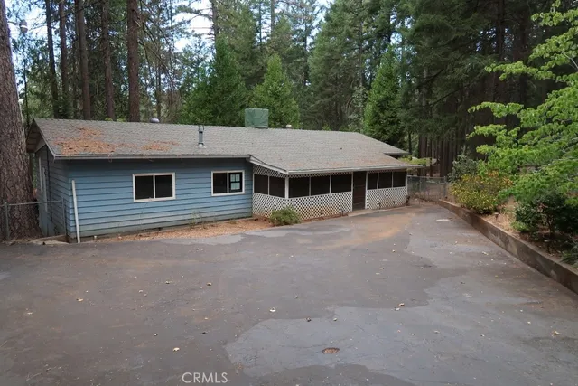 a house with a outdoor space