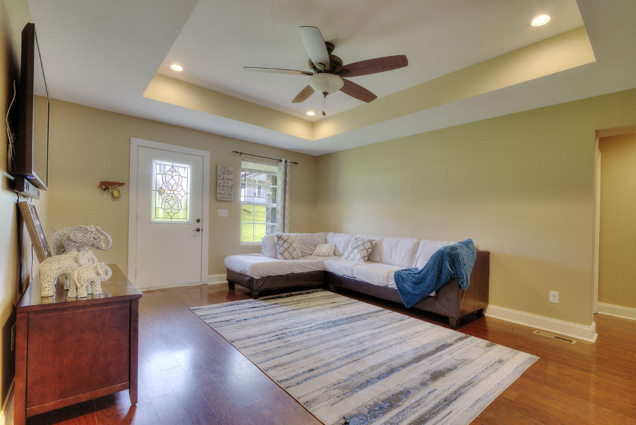 1971 Cecil Johnson Road Knoxville, TN 37921 - Photo 3 of 32 Trey ceilings in the living room