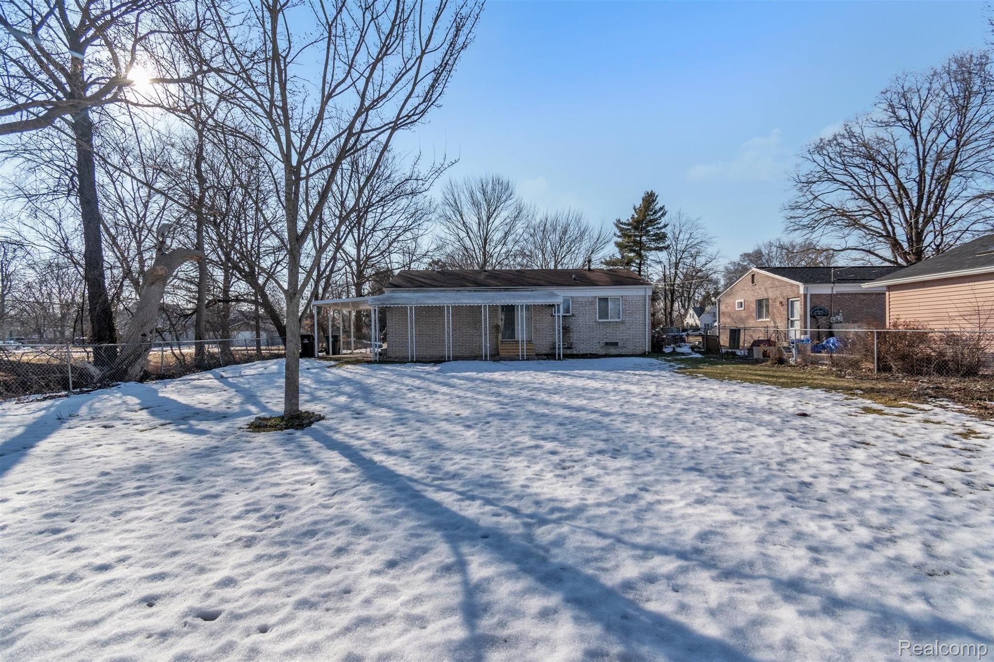 235 Harrison Street Inkster, MI 48141 - Photo 21 of 23 Huge Deep Fenced Lot