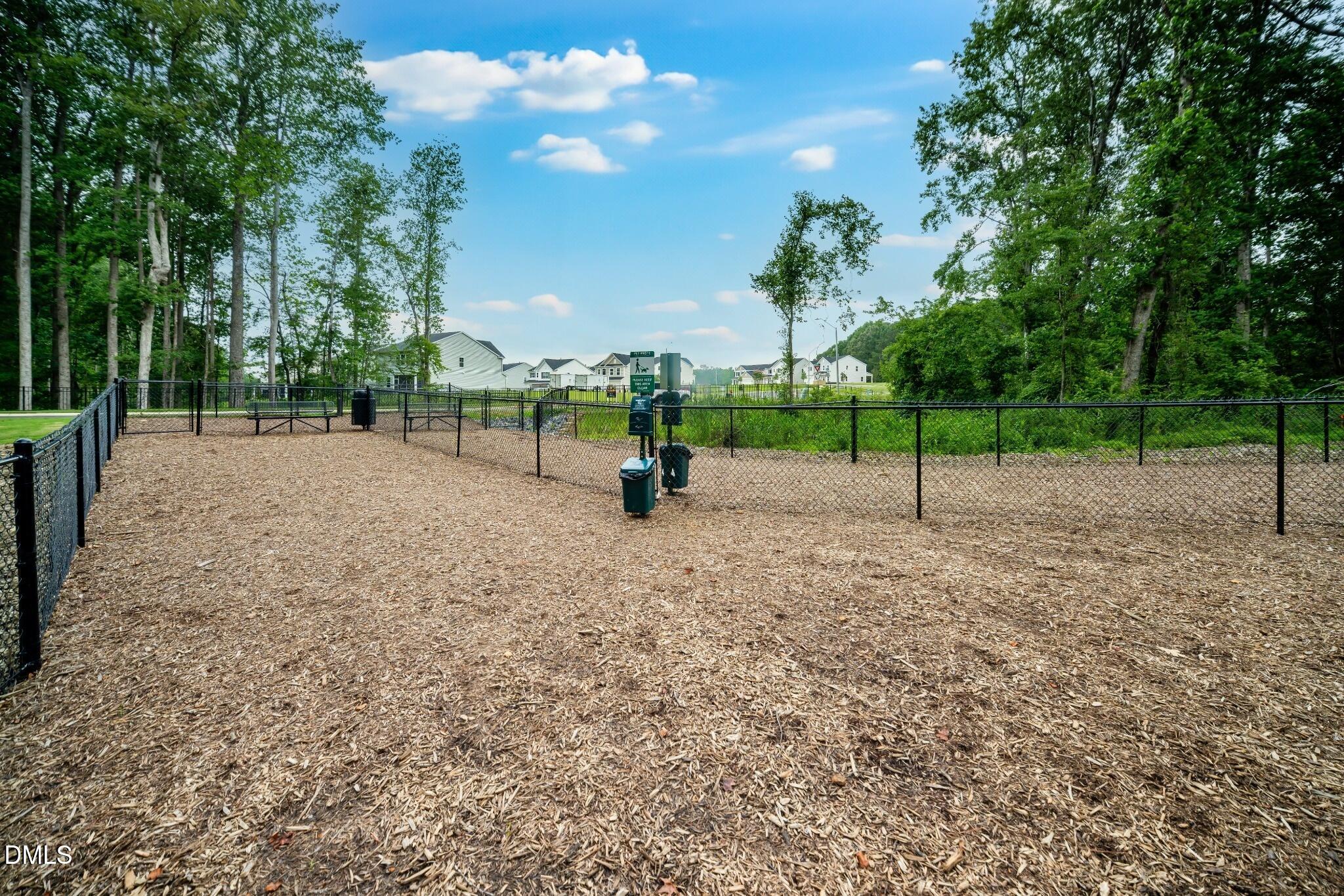 1004 Red Finch Way Angier, NC 27501 - Photo 33 of 42 a small garden with lots of trees