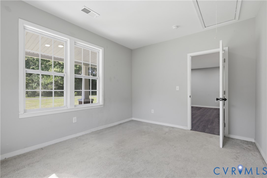 36 Columbia Road Cartersville, VA 23027 - Photo 14 of 35 Room featuring twin double-hung windows, light gra