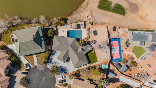 980 Cactus Circle St. George, UT 84790 - Photo 48 of 77 Bird's eye view of a pool