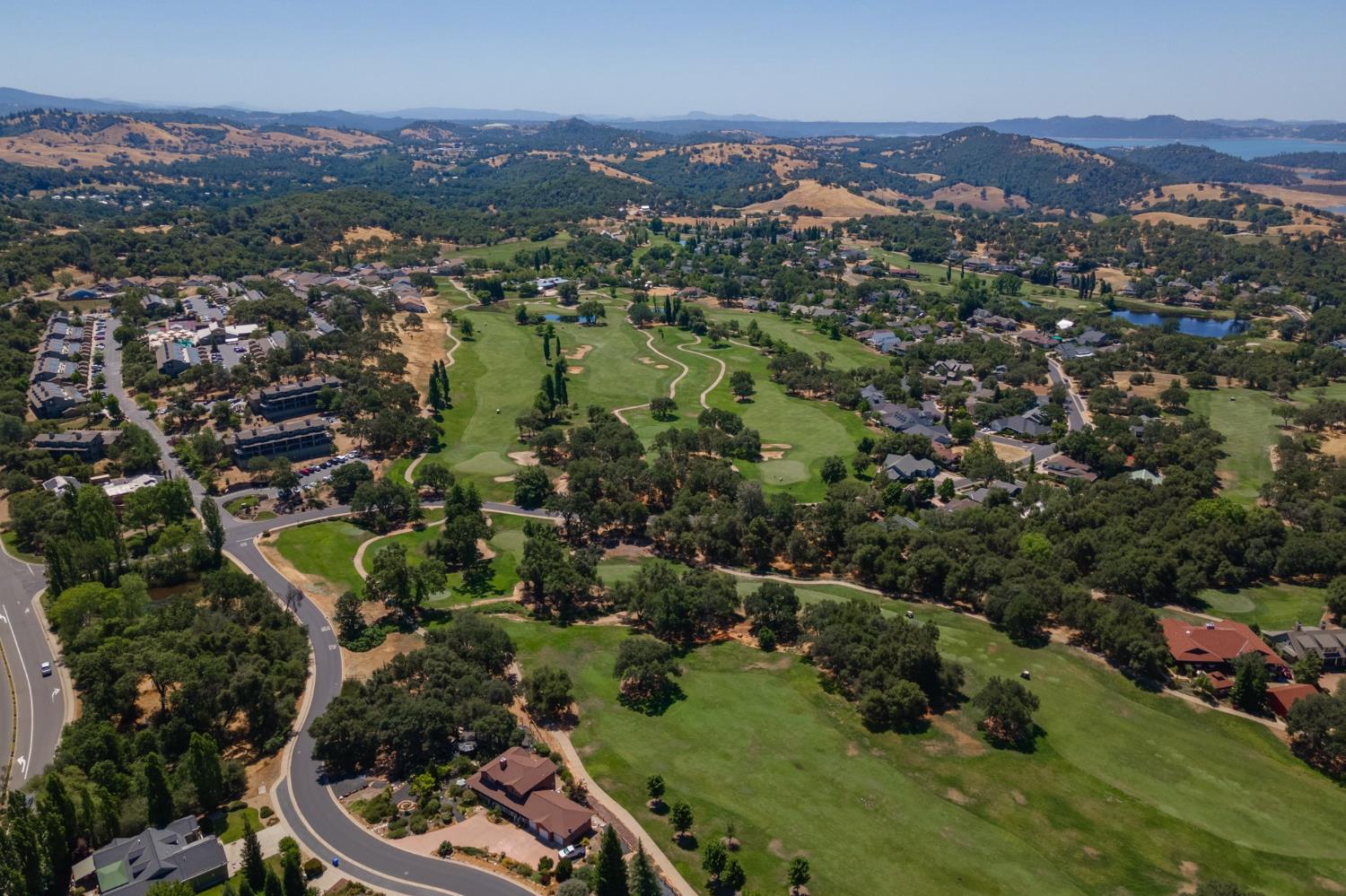 289 Blair Mine Road Angels Camp, CA 95222 - Photo 8 of 10 an aerial view of residential house with outdoor space and trees all around