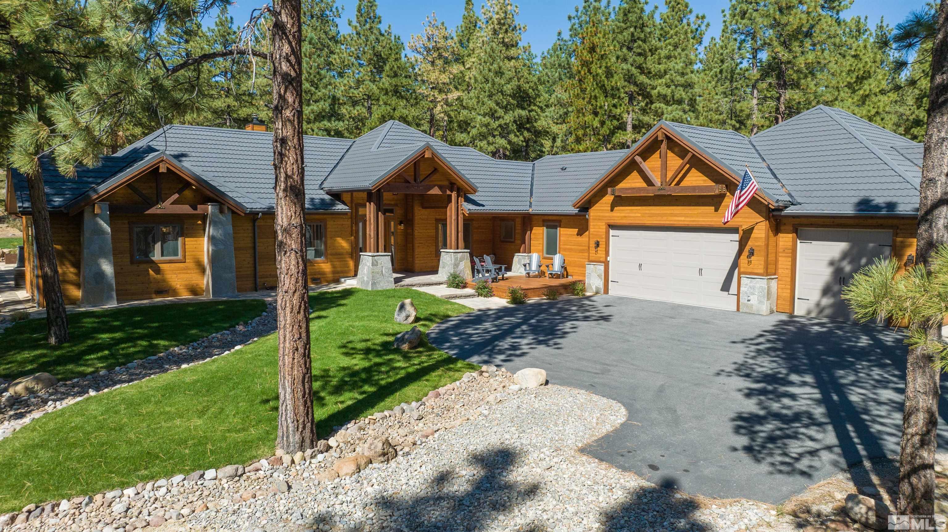 500 Yellow Pine Road Reno, NV 89511 - Photo 2 of 40 a front view of a house with a yard