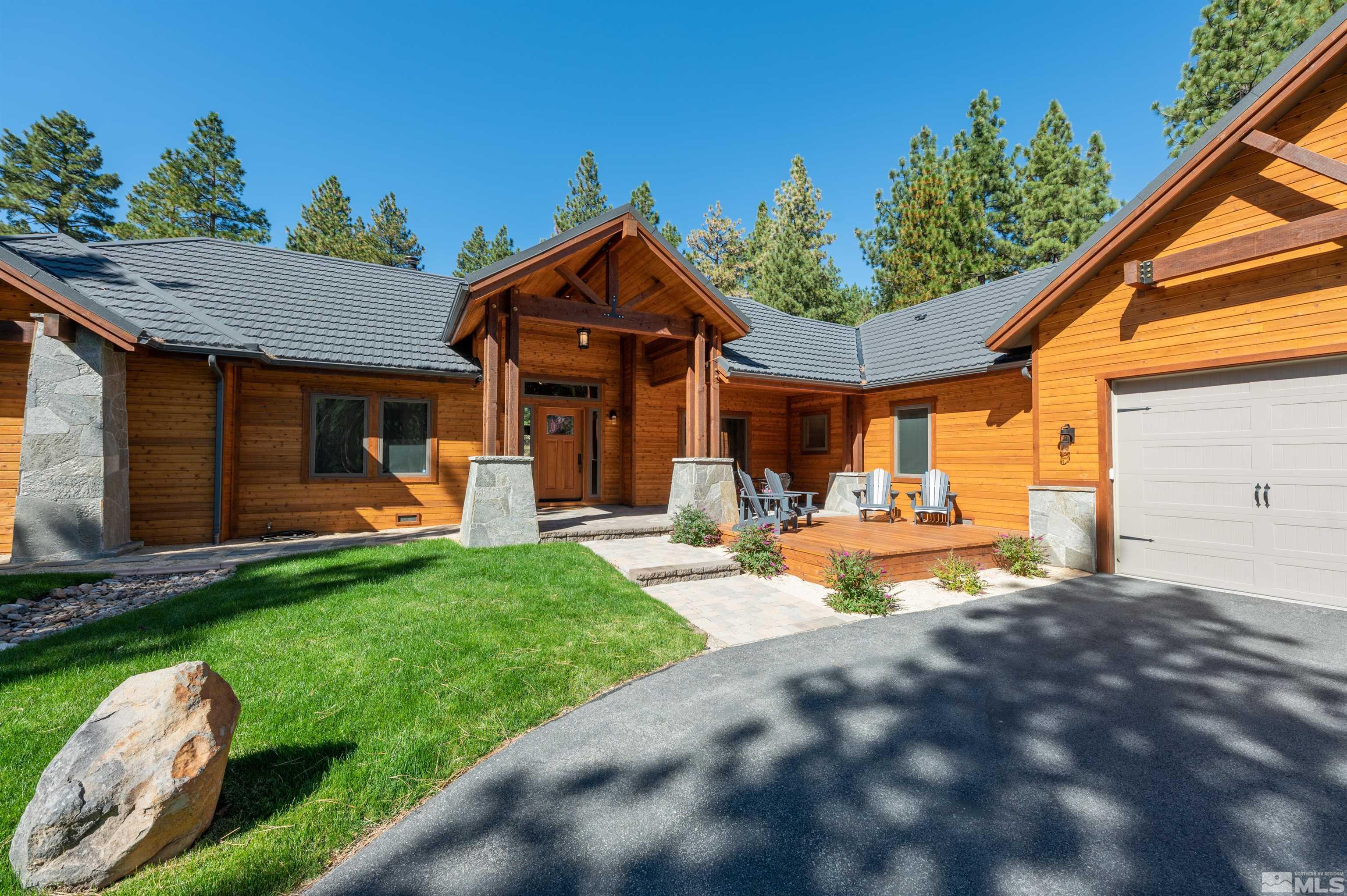 500 Yellow Pine Road Reno, NV 89511 - Photo 5 of 40 a view of a house with backyard porch and sitting area