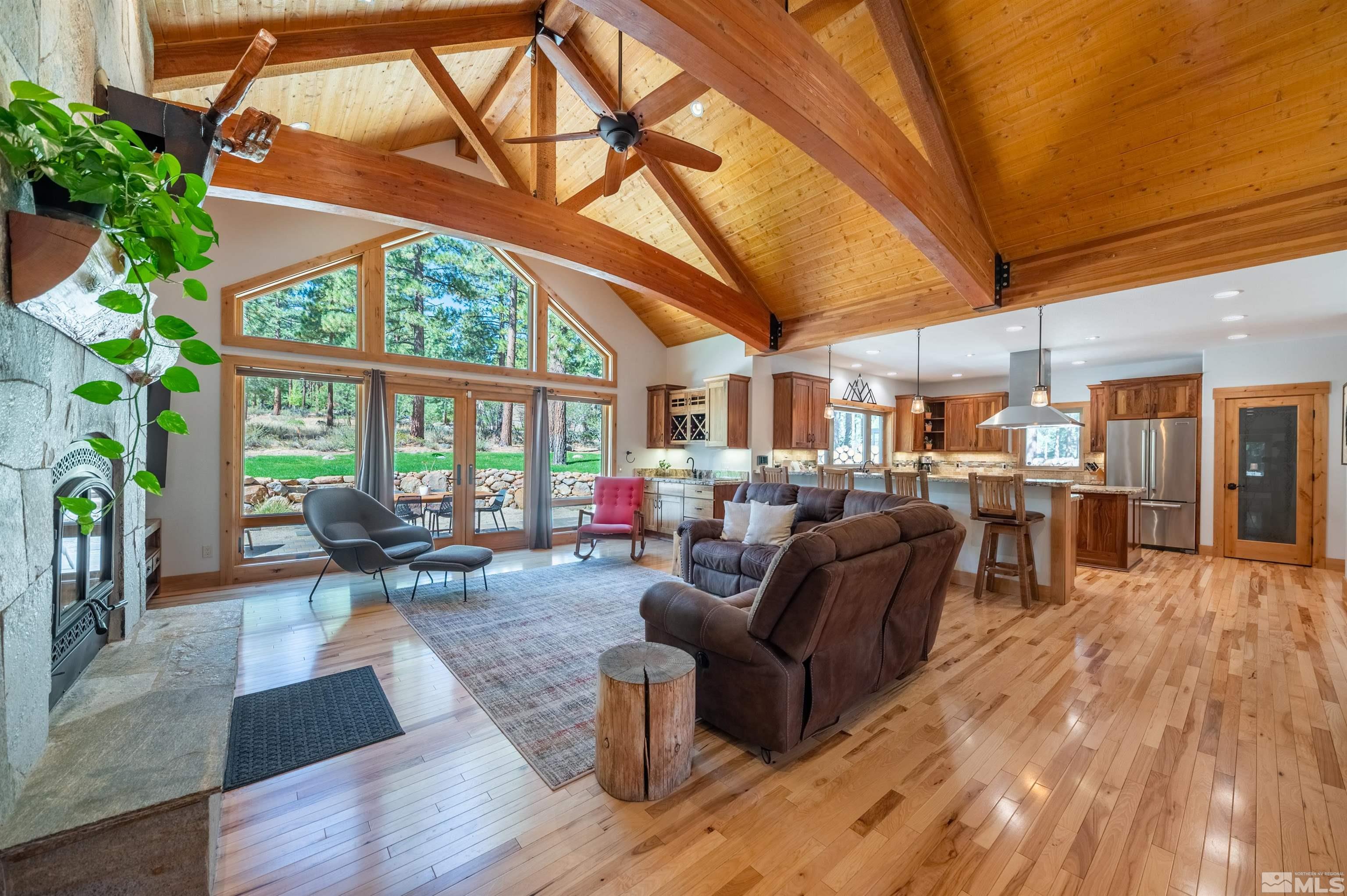500 Yellow Pine Road Reno, NV 89511 - Photo 8 of 40 a living room with furniture and a large window