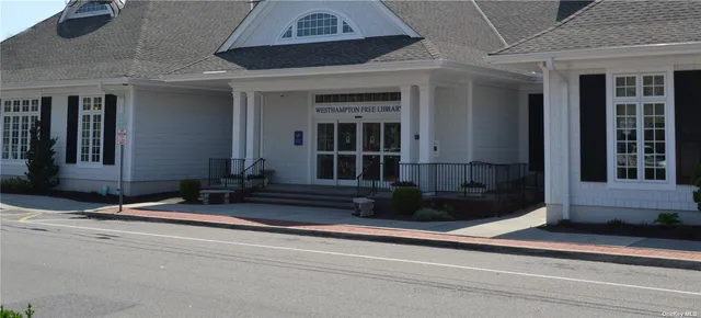 a view of a building entrance