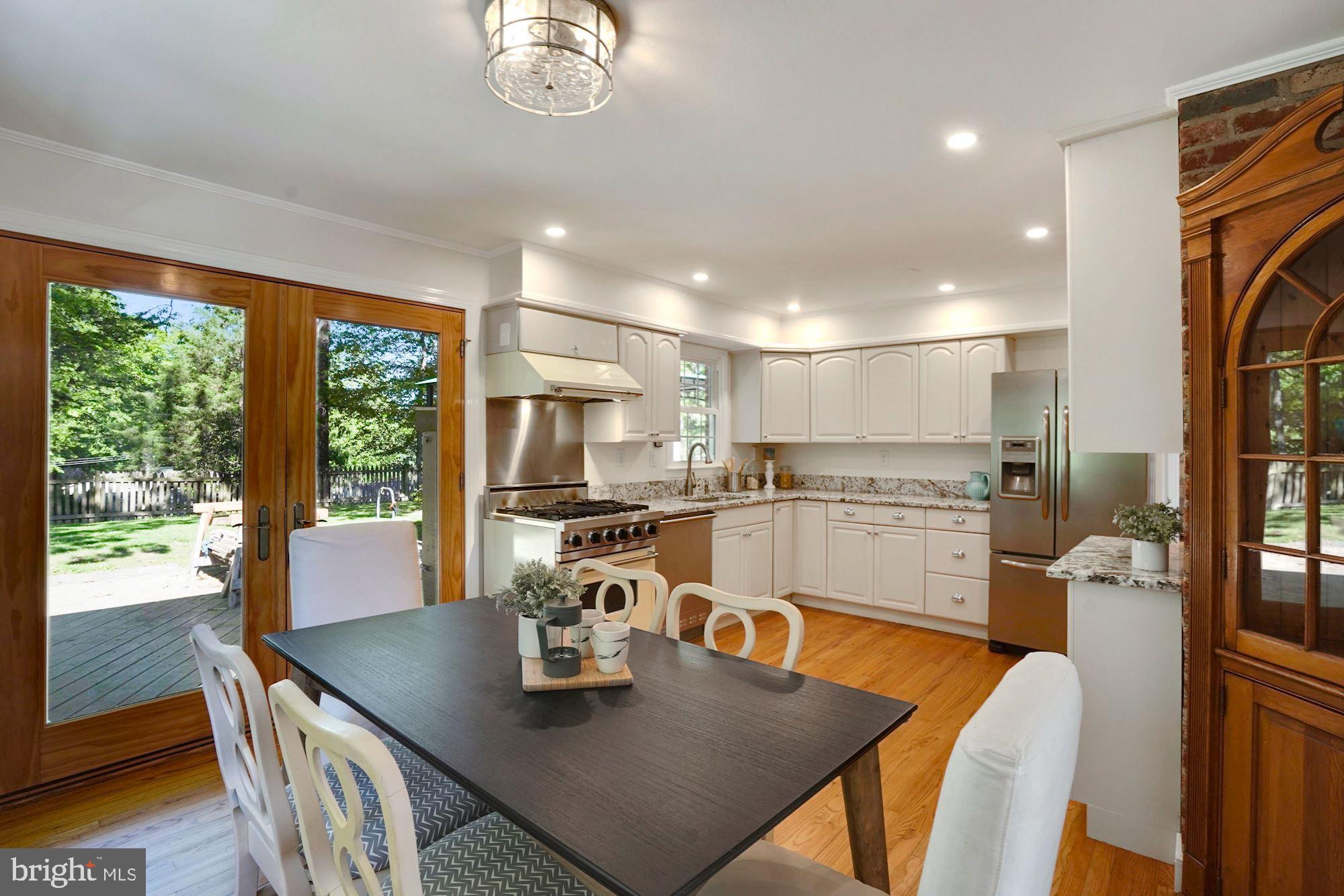 3306 Rocky Mt Road Fairfax, VA 22031 - Photo 16 of 48 Dining into kitchen