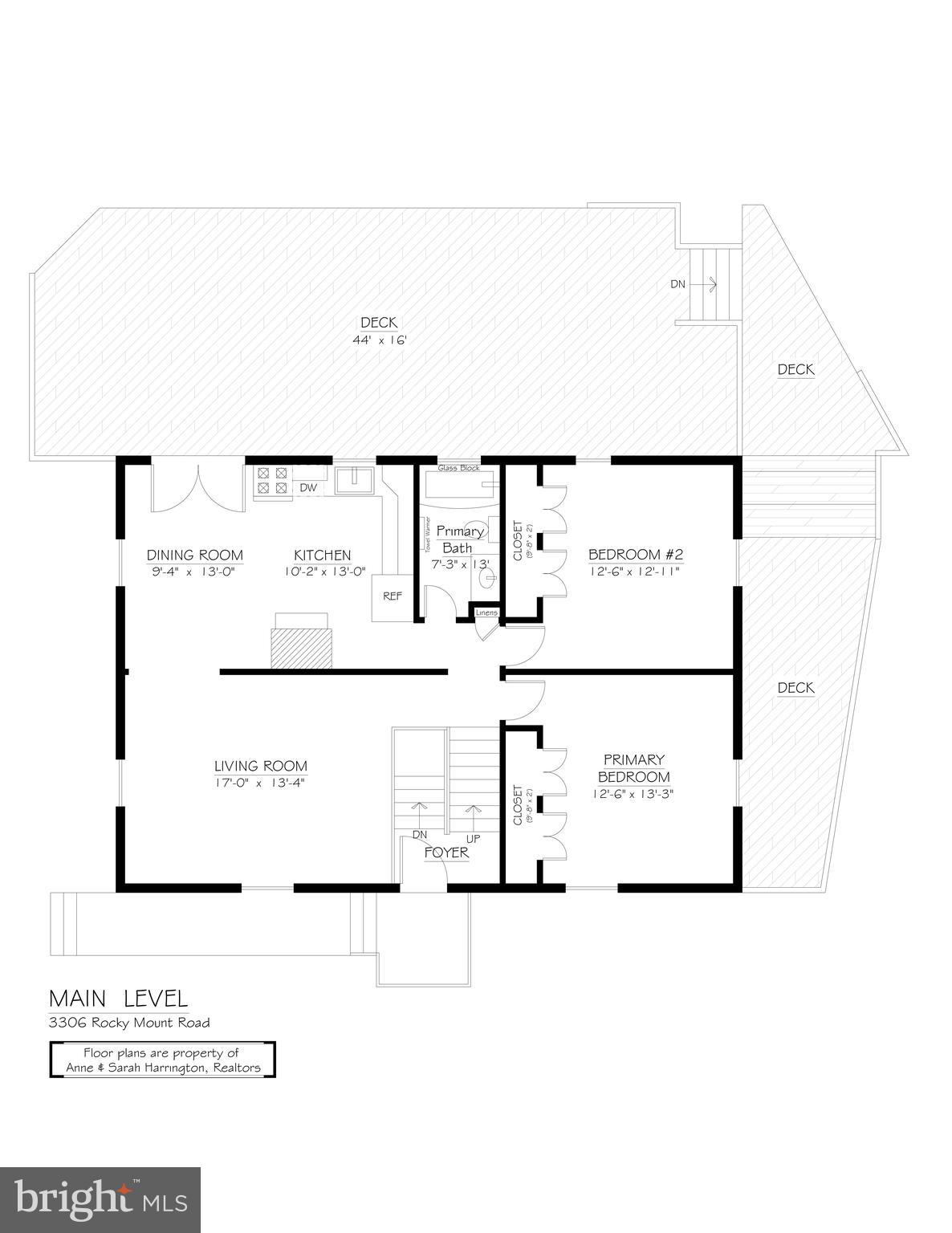 3306 Rocky Mt Road Fairfax, VA 22031 - Photo 48 of 48 Main level floorplans