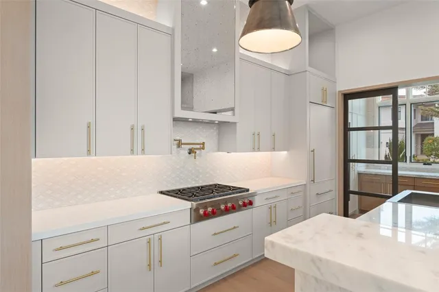 a view of swimming pool with a yard