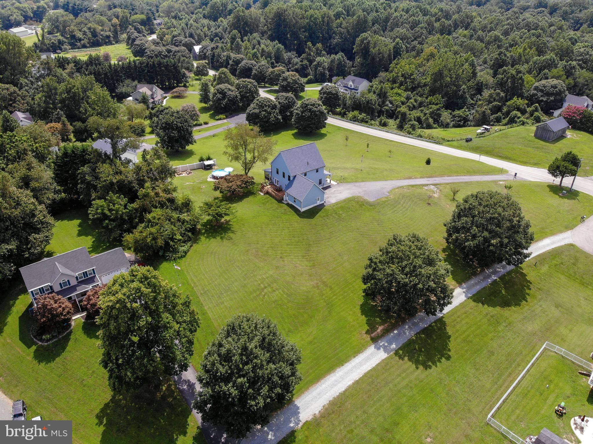 6135 Mill Branch Road Huntingtown, MD 20639 - Photo 53 of 54 ARIEL VIEW OF LOT