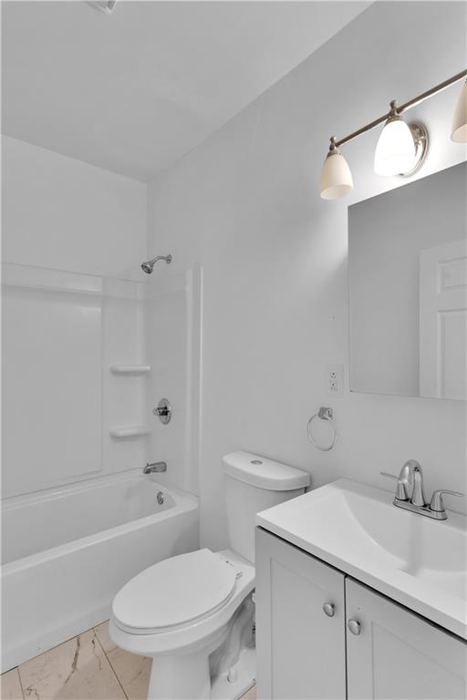 1406 Broadway Avenue McKees Rocks, PA 15136 - Photo 14 of 28 a bathroom with a sink a toilet and shower