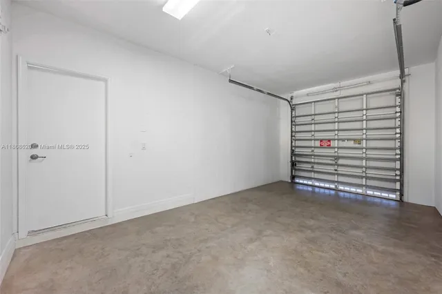 a view of room with stairs and a couch
