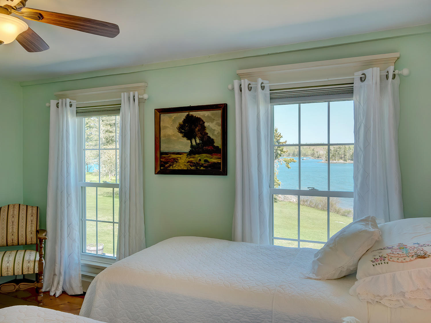 476 Gouldsboro Point Road Gouldsboro, ME 04607 - Photo 20 of 39 GardenPointTwinBedroomView