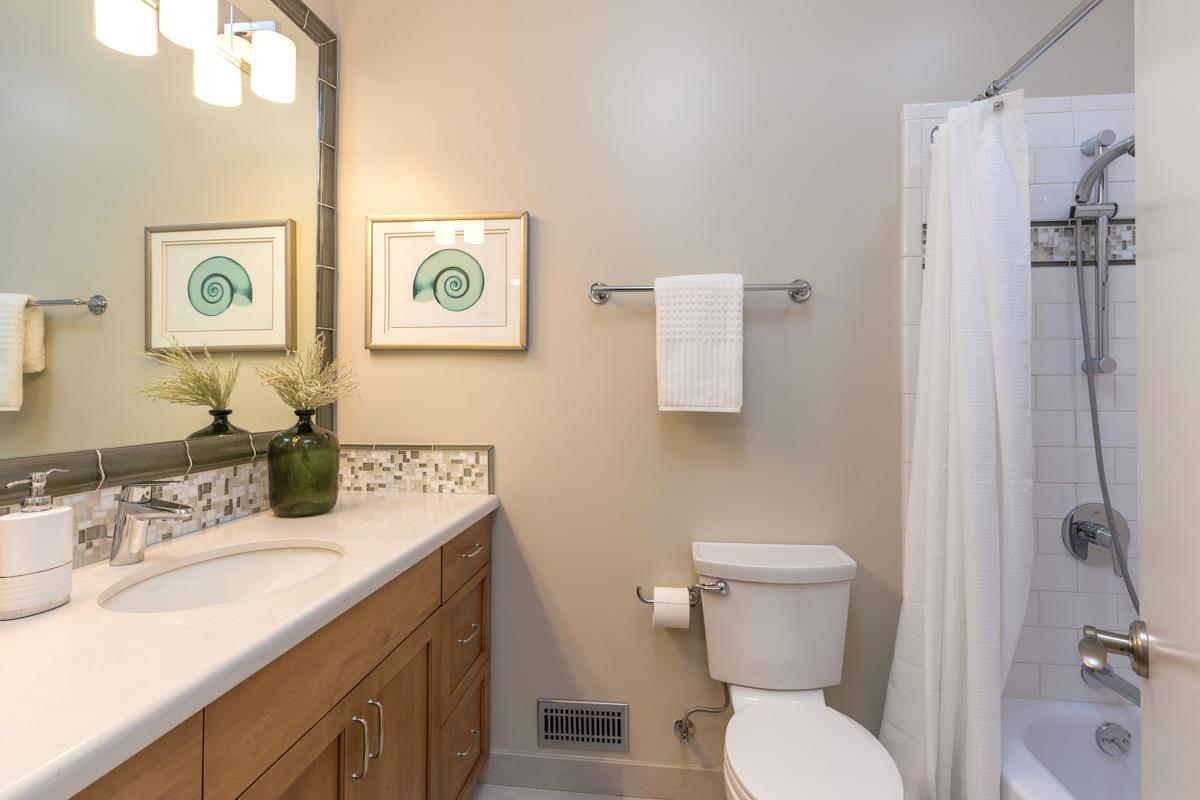 8 Farm Road Los Altos, CA 94024 - Photo 13 of 19 a bathroom with a toilet sink and mirror