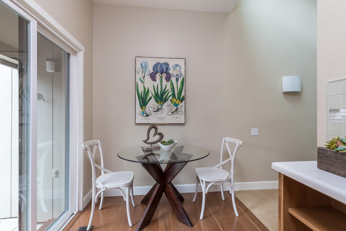 8 Farm Road Los Altos, CA 94024 - Photo 6 of 19 a dining room with furniture and wooden floor