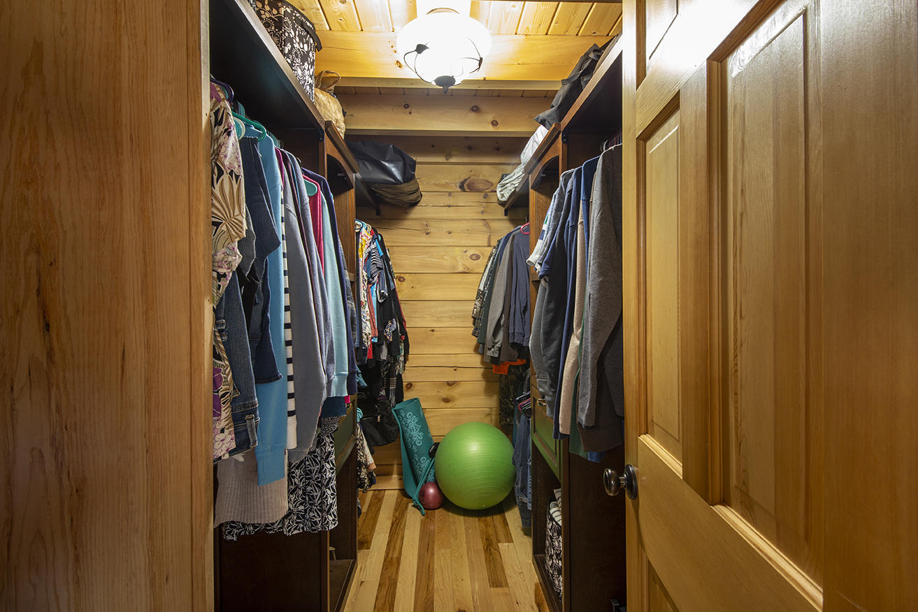 187 Razorville Road Washington, ME 04574 - Photo 22 of 38 Walk In Master Bedroom Closet