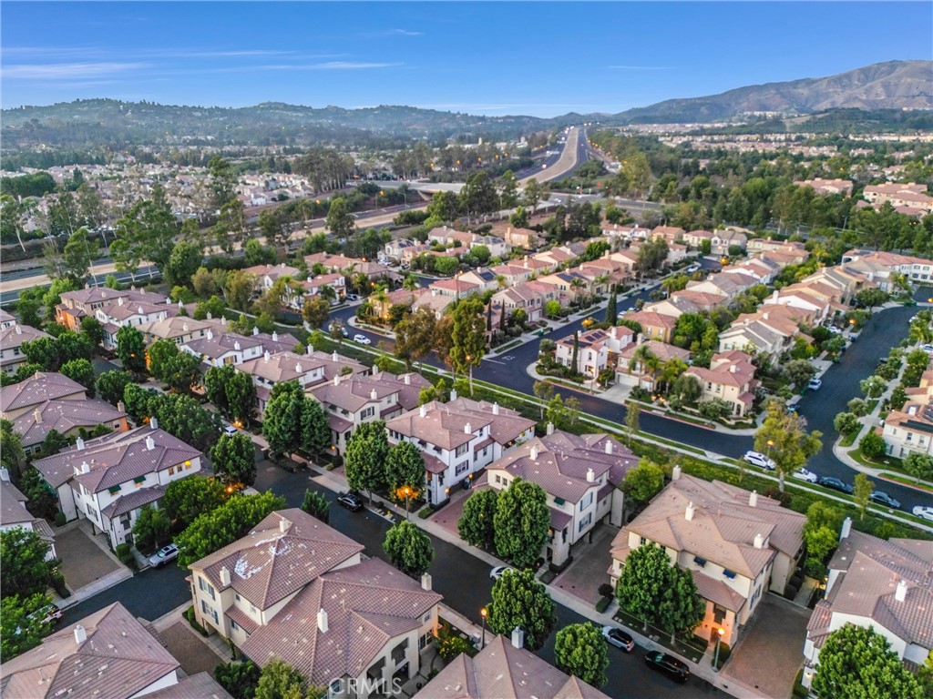 211 Lockford Irvine, CA 92602 - Photo 45 of 47 an aerial view of a city with lots of residential buildings