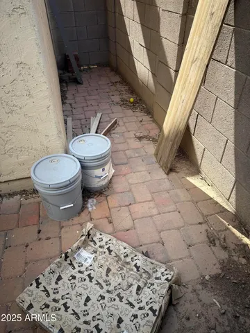 a close view of kitchen sink