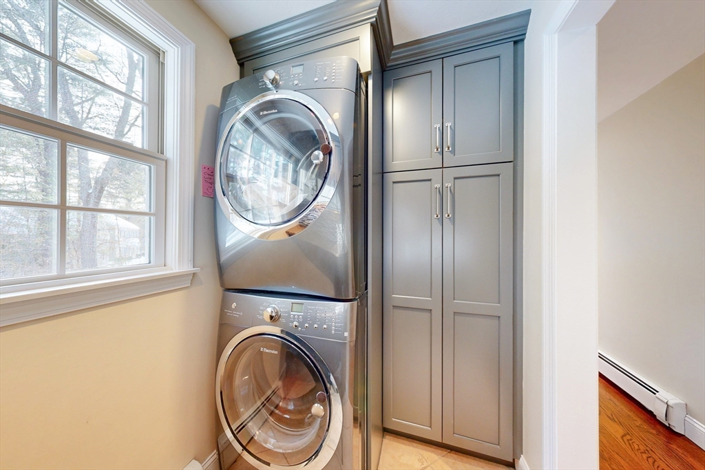 1 Chestnut Lane Medfield, MA 02052 - Photo 15 of 42 a view of a storage & utility room with a washer and dryer