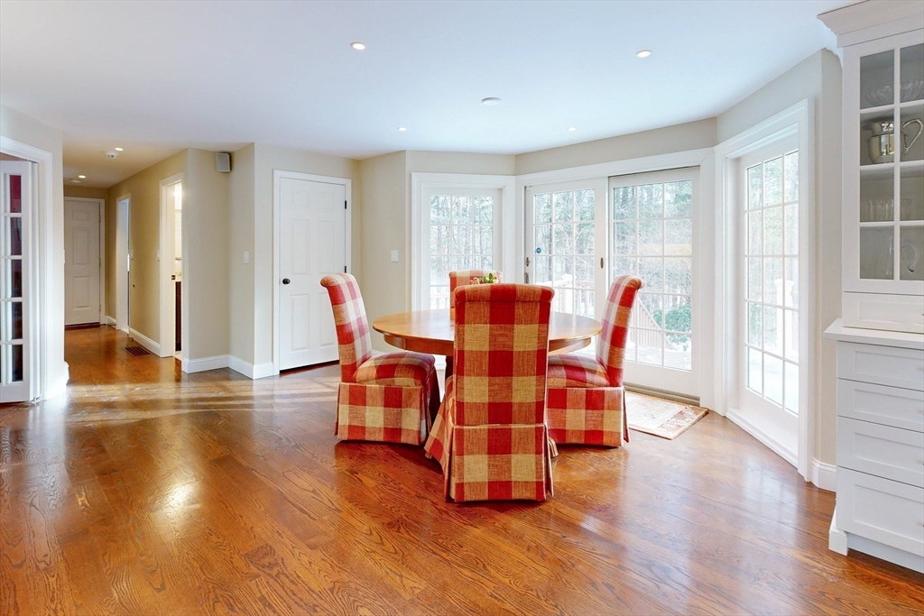1 Chestnut Lane Medfield, MA 02052 - Photo 6 of 42 a view of a dining room with furniture and wooden floor