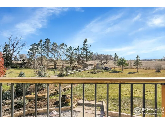 a city view from a balcony