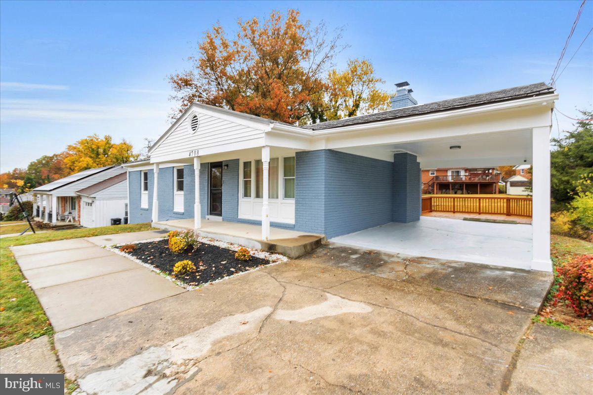 4708 Brinkley Road Temple Hills, MD 20748 - Photo 20 of 20 Carport View