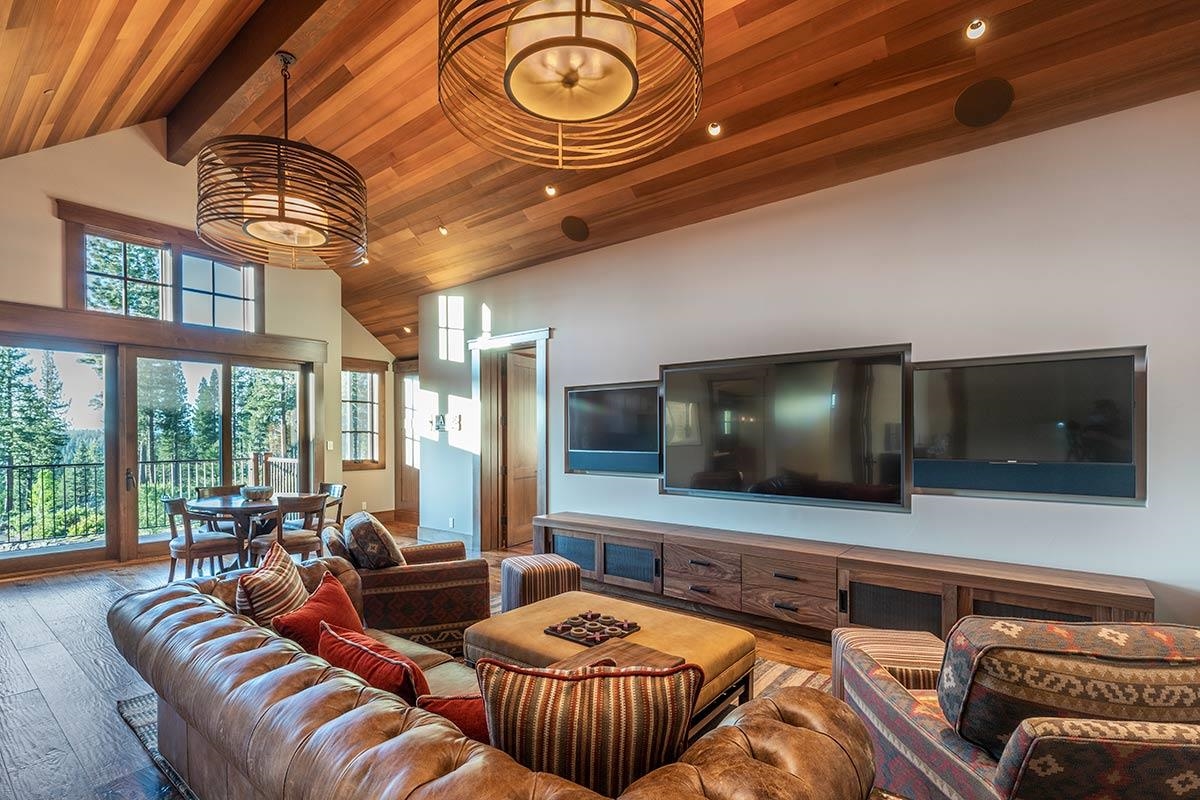 8094 Fallen Leaf Way Truckee, CA 96161 - Photo 17 of 28 a living room with furniture and a flat screen tv