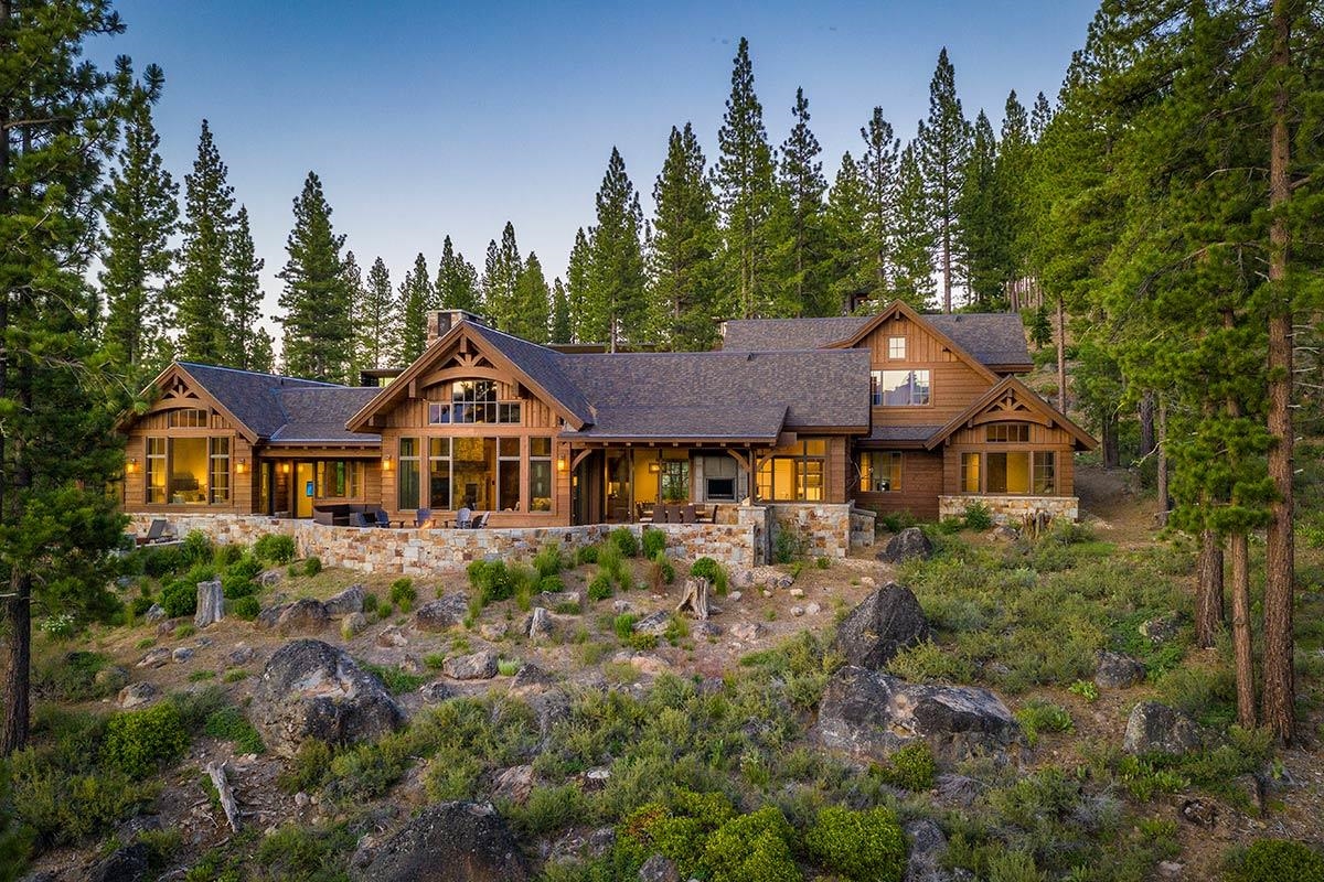 8094 Fallen Leaf Way Truckee, CA 96161 - Photo 2 of 28 a house with trees in the background