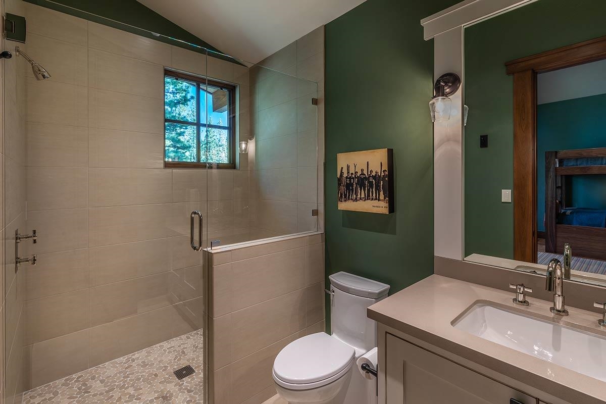 8094 Fallen Leaf Way Truckee, CA 96161 - Photo 22 of 28 a bathroom with a sink a toilet and shower