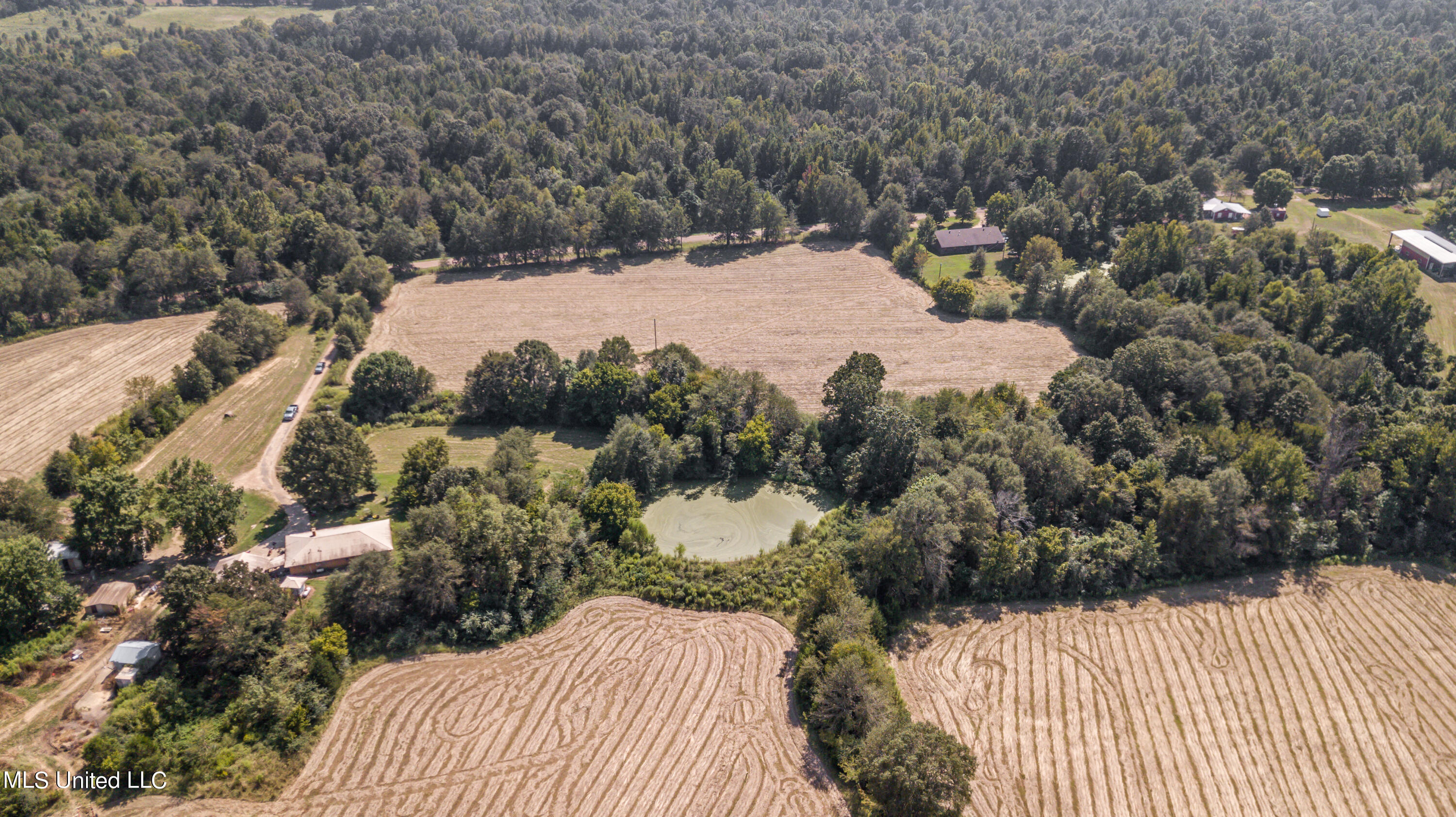 0 Davis Road Benton, MS 39039 - Photo 18 of 35 - 2729 Davis Road Land Drone-45