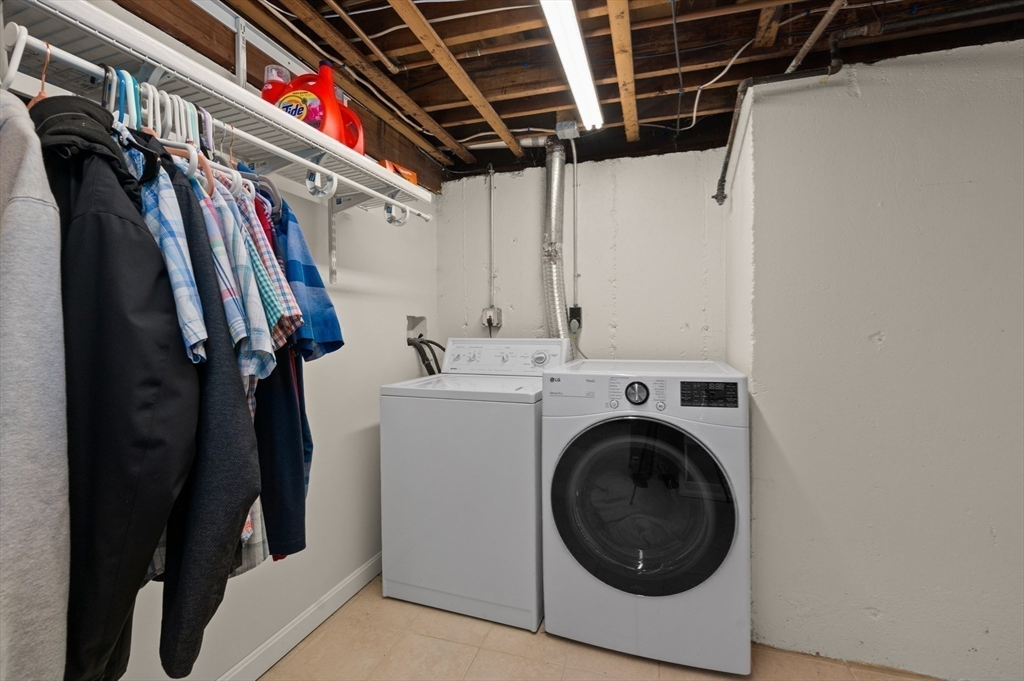 3 Athens Drive Saugus, MA 01906 - Photo 27 of 33 a utility room with dryer and washer