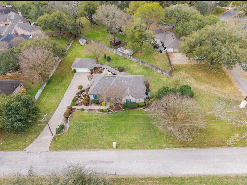 1400 Gun And Rod Road Brenham, TX 77833 - Photo 22 of 23 an aerial view of a house with a yard