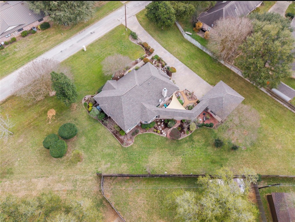 1400 Gun And Rod Road Brenham, TX 77833 - Photo 23 of 23 an aerial view of a house with a yard