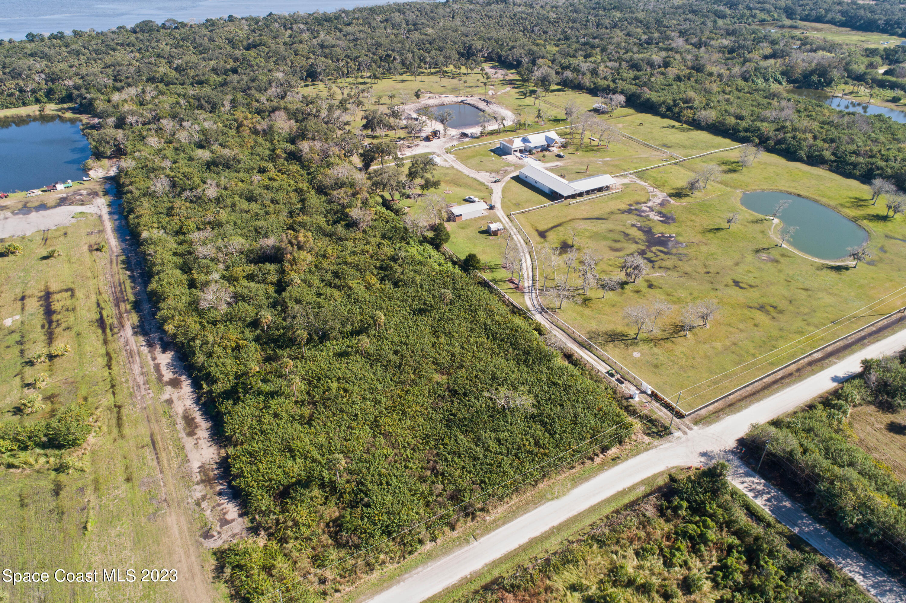 3495 Hammock Road Mims, FL 32754 - Photo 4 of 20 a view of a backyard of the house