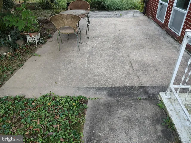 a view of outdoor space and deck