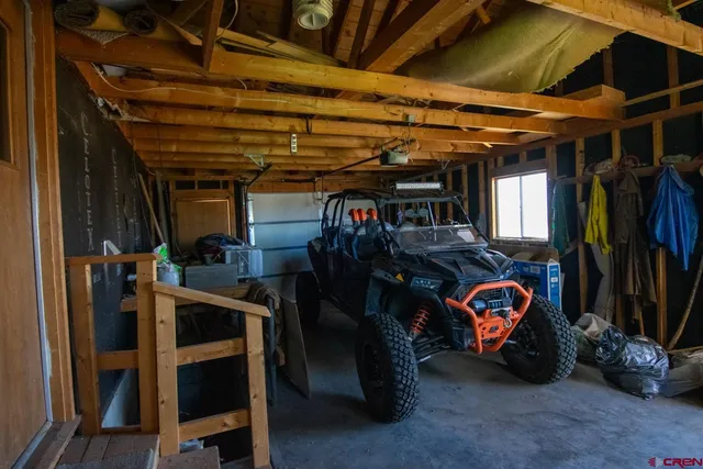 a view of a bathroom with a shower and bathtub