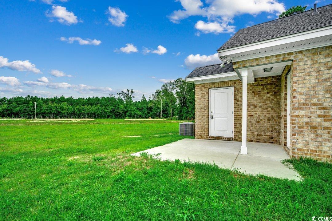 4911 Joyner Swamp Road Galivants Ferry, SC 29544 - Photo 24 of 28 View of yard featuring a patio area and cooling unit