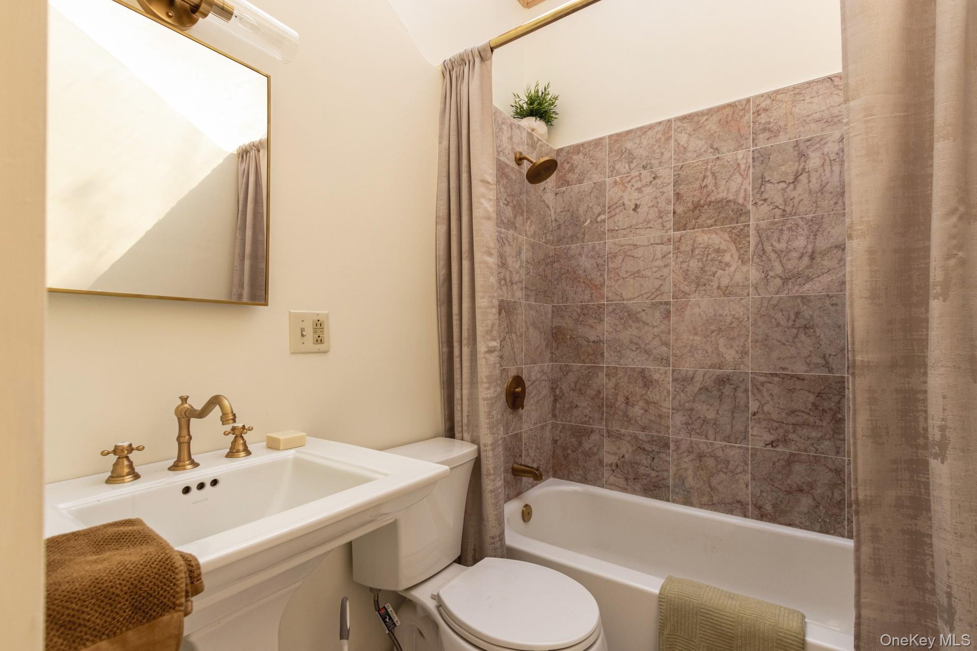 692 County Rte 2 Elizaville, NY 12523 - Photo 25 of 33 a bathroom with a sink toilet and shower