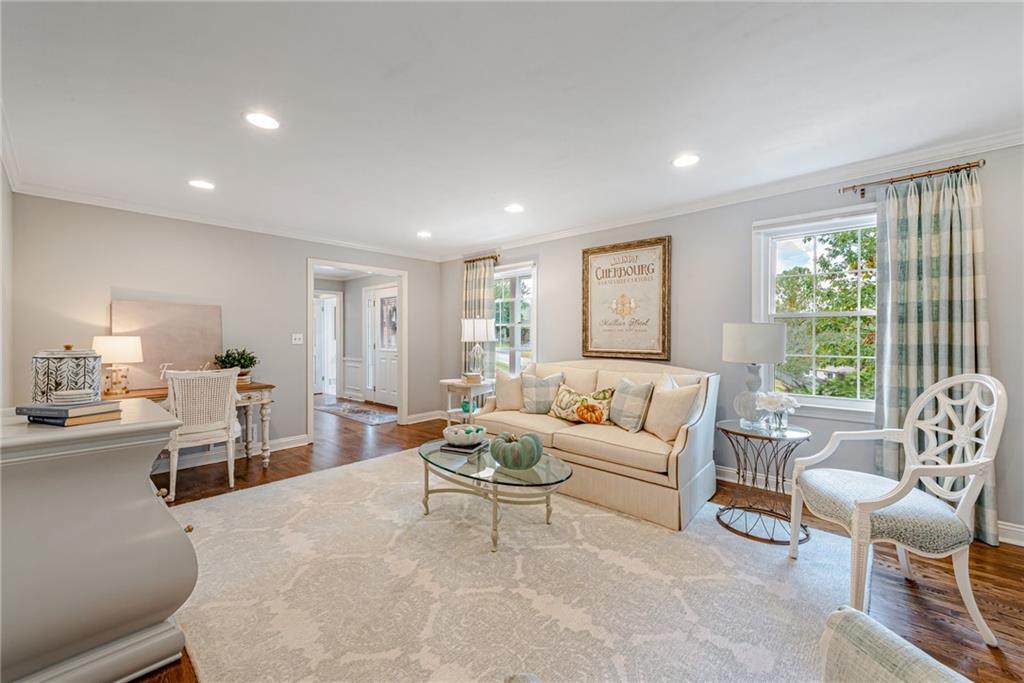 103 Lexington Drive Canonsburg, PA 15317 - Photo 12 of 44 a living room with furniture and a large window