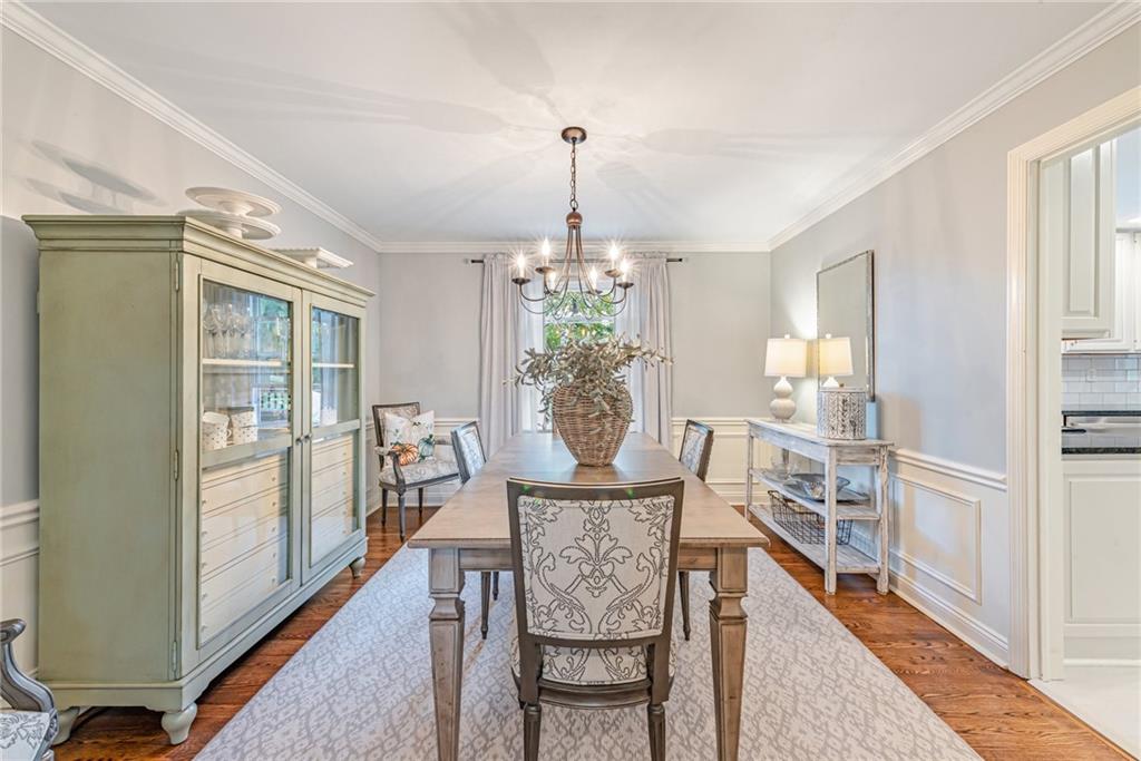 103 Lexington Drive Canonsburg, PA 15317 - Photo 13 of 44 a view of a dining room with furniture window and wooden floor