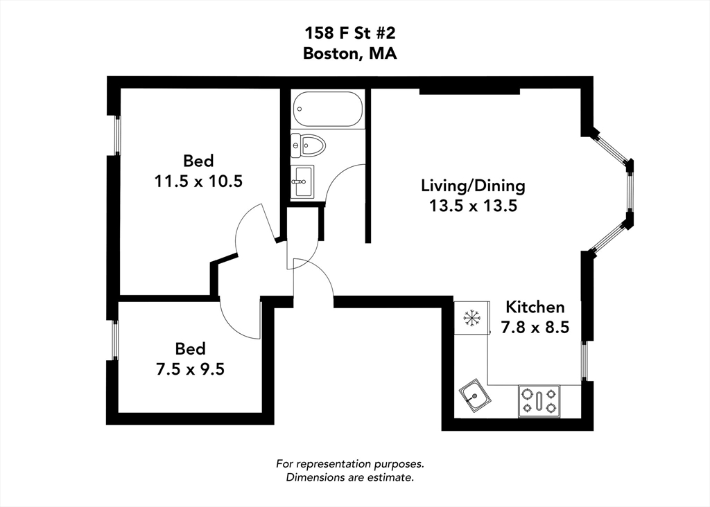 158 F Street, Unit 2 Boston, MA 02127 - Photo 14 of 14