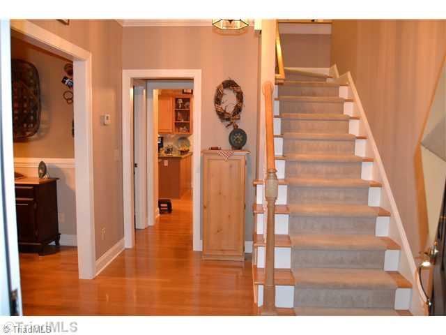7497 Bethel View Court Oak Ridge, NC 27310 - Photo 2 of 16 Entry. WOOD FLOORS