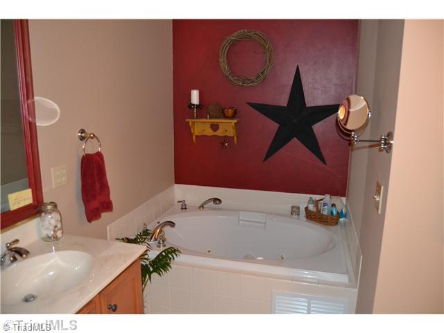 7497 Bethel View Court Oak Ridge, NC 27310 - Photo 11 of 16 Master Bath/Spa. PRIVATE JETTED TIB